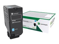 Lexmark - Tuottoisa - sinivihreä - alkuperäinen - väriainekasetti LCCP, LRP malleihin Lexmark CS725de, CS725dte 74C2HC0