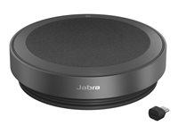 Jabra Speak2 75 UC - Kaiutinpuhelin handsfree - Bluetooth - langaton - USB-A, USB-C - tummanharmaa - Sertifioitu Zoom Rooms -tilaratkaisuille, Zoom-sertifioitu, Alcatel-Lucent -sertifioitu, Avaya-sertifioitu, Cisco Webex Certified, Unify-sertifioitu, MFi-sertifioitu, Microsoft Swift Pair -sertifioitu, Amazon Chime -sertifioitu, Google Fast Pair -sertifioitu 2775-429