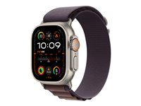 Apple - Silmukka tuotteelle älykello - 49 mm - M-koko - indigo MT5Q3ZM/A