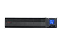 APC Easy UPS SRV SRVPM3KRIL - UPS (telineasennettava) - Vaihtovirta 230 V - 2400 watti(a) - 3000 VA - ilman paristoa - RS-232, USB - lähtöliittimet: 7 - 2U SRVPM3KRIL