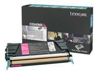 Lexmark - Erittäin tuottoisa - magenta - alkuperäinen - väriainekasetti LCCP, LRP malleihin Lexmark C534dn, C534dtn, C534n C5340MX
