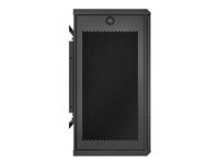 APC NetShelter WX AR106V - Kaappi - seinään asennettava - musta - 6U - 19" AR106V