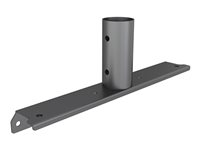 Multibrackets M Pro Series - Asennuskomponentti (pidike) - medium malleihin kotelo - 340 mm - teräs - musta - varsiasennus 7350105216442