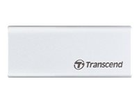 Transcend ESD260C - SSD - 250 GB - ulkoinen (kannettava) - USB 3.1 Gen 2 - hopea TS250GESD260C