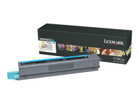 Lexmark - Tuottoisa - sinivihreä - alkuperäinen - väriainekasetti malleihin Lexmark X925de, X925de 4, X925dte X925H2CG