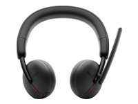 Dell Wireless Headset WL3024 - Kuulokkeet + mikrofoni - korvien päällä - pystysuuntainen - Bluetooth - langaton - sertifioitu Microsoft Teamsille, Zoom-sertifioitu WL3024-DWW