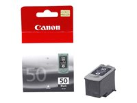 Canon PG-50 - Musta - alkuperäinen - mustesäiliö malleihin FAX JX200, JX210, JX500, JX510; FAXPHONE JX510; PIXMA MP160, MP180, MP460, MX300, MX310 0616B001