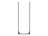 Multibrackets M Floormount Pro - Asennuskomponentti (kehys) malleihin LCD-näyttö - teräs - musta - lattiajalustaan asennettava malleihin Samsung OM55N-D 7350073737369