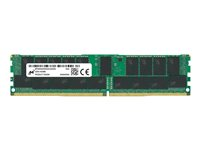 Micron - DDR4 - moduuli - 32 Gt - DIMM 288 nastaa - 2933 MHz / PC4-23466 - CL21 - 1.2 V - rekisteröity - ECC MTA36ASF4G72PZ-2G9E2R