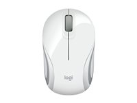 Logitech M187 - Hiiri - optinen - langaton - 2.4 GHz - USB johdoton vastaanotin - valkoinen 910-002735