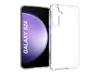 Insmat Crystal - Takakansi matkapuhelimelle - termoplastinen polyuretaani (TPU) - kirkas malleihin Samsung Galaxy S24 650-1199
