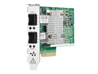 HPE 530SFP+ - Verkkosovitin - PCIe 3.0 x8 matala profiili - 10Gb Ethernet x 2 malleihin Apollo 4200 Gen10; ProLiant DL360 Gen10, DL388p Gen8 652503-B21