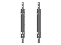 Multibrackets M Pro Series - Asennuskomponentti (2 push in pop out arms) malleihin LCD-näyttö - teräs - musta -näytön koko: 40"-65" 7350105210464