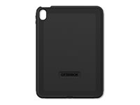 OtterBox Defender Series - Suojakotelo tabletille - rosoinen - musta malleihin Apple 10.9-inch iPad (10. sukupolvi) 77-89955