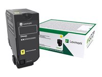 Lexmark - Tuottoisa - keltainen - alkuperäinen - väriainekasetti LCCP, LRP malleihin Lexmark CX725de, CX725dhe, CX725dthe 84C2HY0