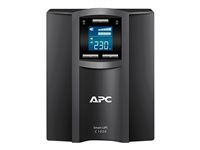 APC Smart-UPS C 1000VA LCD - UPS - Vaihtovirta 230 V - 600 watti(a) - 1000 VA - USB - lähtöliittimet: 8 - musta malleihin P/N: AR3103, AR3103SP, AR3106SP, AR3357X674 SMC1000I