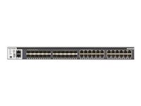 NETGEAR M4300-24X24F - Kytkin - L3 - Hallinnoitu - 24 x 10/100/1000/10000 + 24 x 10 Gigabit SFP+ - ilmavirtaus edestä taaksepäin - telineeseen asennettava XSM4348S-100NES