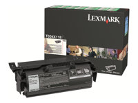 Lexmark - Erittäin tuottoisa - musta - alkuperäinen - väriainekasetti LCCP, LRP malleihin Lexmark T654dn, T654dtn, T654n, T656dne T654X11E