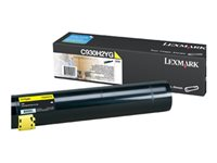 Lexmark - Tuottoisa - keltainen - alkuperäinen - väriainekasetti LCCP malleihin Lexmark C935dn, C935dtn, C935dttn, C935hdn C930H2YG