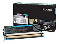 Lexmark - Sinivihreä - alkuperäinen - väriainekasetti LCCP, LRP malleihin Lexmark C746dn, C746dtn, C746n, C748de, C748dte, C748e C746A1CG