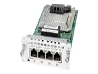 Cisco Fourth-Generation Multi-flex Trunk Voice/Clear-channel Data T1/E1 Module - Laajennusmoduuli - T1/E1 x 4 - T-1/E-1 malleihin Cisco 4451-X NIM-4MFT-T1/E1=