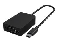 Microsoft Surface USB-C to VGA Adapter - Näyttösovitin - 24 pin USB-C uros to HD-15 (VGA) naaras - kaupallinen malleihin Surface Book 2, Pro 7 HFT-00004