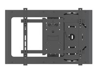 Multibrackets M Hospitality Flexarm with STB Enclosure - Koukku malleihin LCD-näyttö - musta -näytön koko: 37"-70" - seinään asennettava 7350105210198