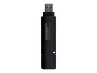 Kingston DataTraveler 4000 G2 Management Ready - USB Flash-asema - salattu - 32 Gt - USB 3.0 - FIPS 140-2 Level 3 - TAA-yhteensopiva DT4000G2DM/32GB