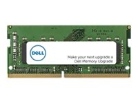 Dell - DDR5 - moduuli - 8 Gt - 262-nastainen SO-DIMM - 4800 MHz / PC5-38400 - puskuroimaton - non-ECC - Päivitys AB949333