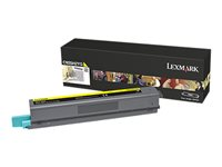 Lexmark - Tuottoisa - keltainen - alkuperäinen - väriainekasetti LCCP malleihin Lexmark C925de, C925dte C925H2YG