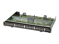 HPE Aruba 6400 - Laajennusmoduuli - Gigabit Ethernet (PoE) x 48 + Gigabit Ethernet x 4 malleihin HPE Aruba 6405, 6405 48SFP+, 6405 96G, 6410 R0X40B