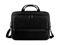 Dell Premier Briefcase 15 - Kannettavan tietokoneen kantolaukku - 15" - musta metallilogolla - 3 Years Basic Hardware Warranty malleihin Latitude 54XX, 55XX, 74XX; Precision 35XX, 55XX, 75XX; Vostro 15 3510, 15 7510 PE-BC-15-20