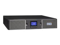 Eaton 9PX 9PX1000IRT2U - UPS (torniin asennettava/ulkoinen) - Vaihtovirta 200/208/220/230/240 V - 1000 watti(a) - 1000 VA - 7 A/h - RS-232, USB - lähtöliittimet: 8 - 2U 9PX1000IRT2U