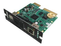 APC Network Management Card LCES2 with Modbus, Ethernet and Aux Sensors - Etähallintasovitin - 1GbE, Modbus, USB - 1000Base-T malleihin P/N: GVSUPS40KGSUS, GVSUPS50KFSUS, GVSUPS50KGSUS, GVSUPS60KGSUS, GVSUPS80KGSUS AP9644